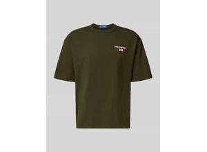 3616855704214 - T-Shirt mit Label-Stitching
