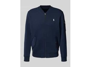 3616855879059 - Regular Fit Sweatjacke mit Logo-Stitching Modell Double