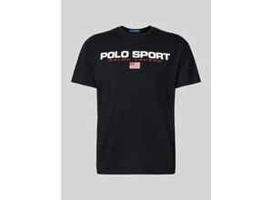 3616855973276 - T-Shirt mit Label-Print