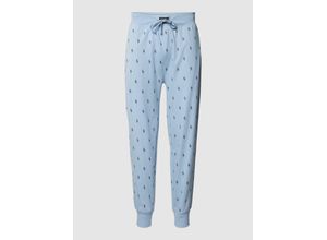 3616858029659 - Sweatpants mit Allover-Logo-Print Modell LIQUID