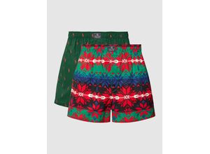 3616858035421 - Boxershorts mit Label-Patch im 2er-Pack