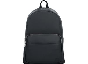 3617070138365 - LACOSTE Tagesrucksack Zweiwegereißverschluss Frontfach schwarz