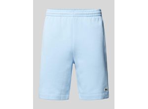 3617070314615 - Sweatshorts mit Label-Applikation