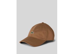 3617070383741 - Basecap mit Logo-Patch in unifarbenem Design