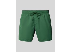 3617071713844 - Regular Fit Badeshorts mit Logo-Badge