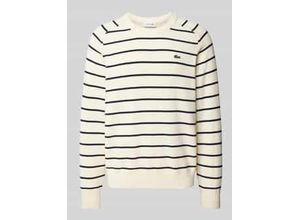 3617071747207 - Strickpullover mit Logo-Patch