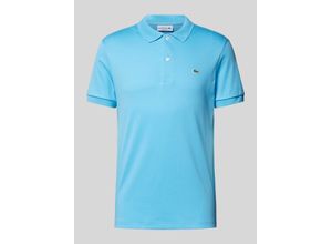 3617071755455 - Regular Fit Poloshirt in unifarbenem Design