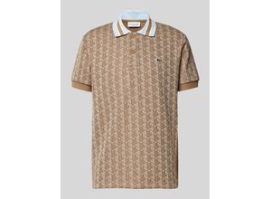 3617071803477 - Classic Fit Poloshirt mit Allover-Muster