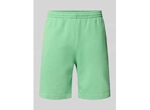 3617073870989 - Regular Fit Sweatshorts mit Logo-Badge