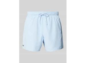 3617073900969 - Regular Fit Badeshorts mit Logo-Badge