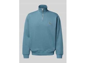 3617073940002 - Sweatshirt mit Troyer-Kragen