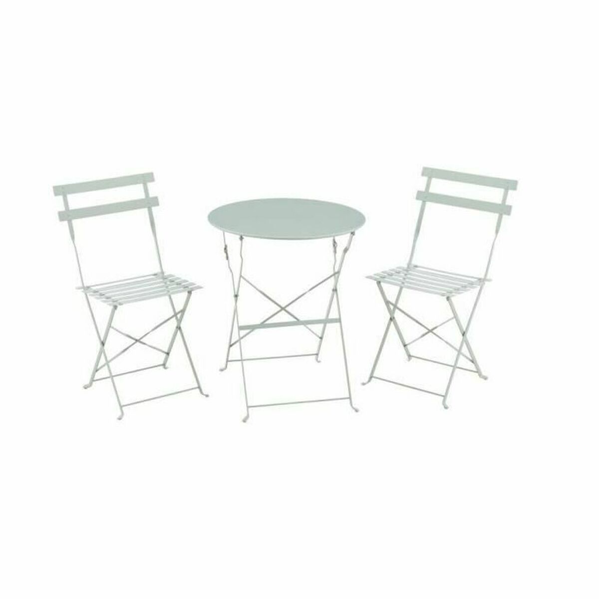 3619999309857 - Tisch-Set mit 2 Stühlen grün 60 x 71 cm 42 x 45 x 82 cm 3619999309857 - Tisch-Set mit 2 Stühlen grün 60 x 71 cm 42 x 45 x 82 cm