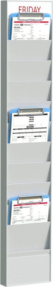 3660141170290 - PAPERFLOW Wand-Büroplaner 10 Fächer A5 Zusatzelement