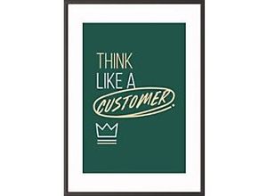 3660141893076 - Paperflow Wandbild Think like a customer 420 x 594 mm