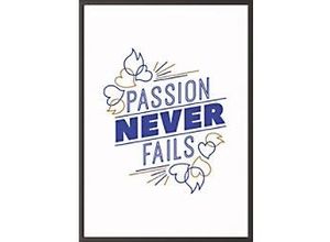 3660141893083 - Paperflow Wandbild Passion never fails 420 x 594 mm