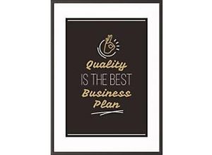 3660141893137 - Paperflow Wandbild Quality is the best business plan 420 x 594 mm