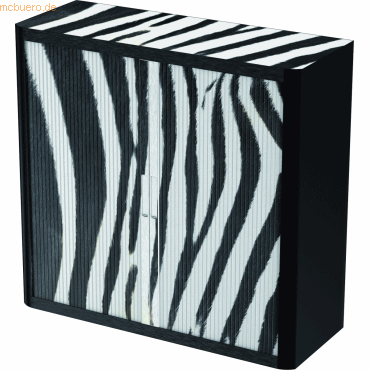 3660141940589 - Rollladenschrank easyoffice BxTxH 86x375x104cm Zebra