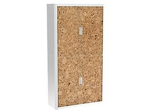 3660141948837 - easyOffice 2M Rollladenschrank 2040x1100x415mm PERSO KORK