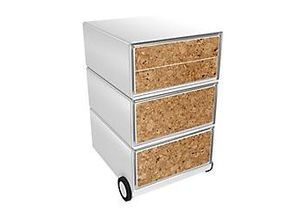 3660141951684 - Rollcontainer easyBox 4 horizontale Schubladen 642x390x436mm PERSO KORK