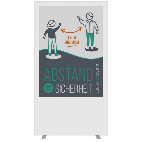 3660141953091 - easyScreen Stellwand Abstand-Sicherheit 940 x 1740 cm 3660141953091 PAPERFLOW