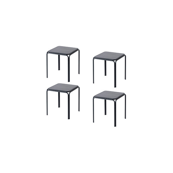 3660141959086 - Hocker TBBISX4M01 BISTRO schwarz bis 160kg 3660141959086 4 Stück