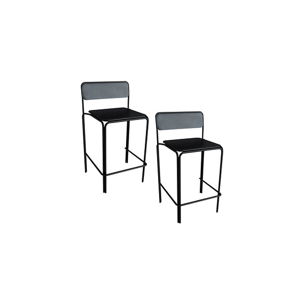 3660141959413 - Hocker THBISX2M01 BISTRO schwarz bis 160kg 3660141959413 2 Stück