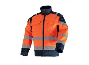 3660514067103 - Singer Safety - Veste Haute visibilité Orange Bleu singer - vito