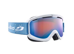 3660576302228 - JUNE J752 Jugend-Skibrille Vollrand Monoscheibe Kunststoff-Gestell weiß