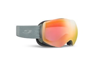 3660576568778 - J7669 Unisex-Skibrille Vollrand Monoscheibe Kunststoff-Gestell grün