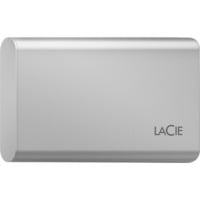 3660619040865 - LaCie Portable SSD STKS2000400 - SSD - 2 TB - extern (tragbar) - USB (USB-C Steckverbinder) - Moon Silver