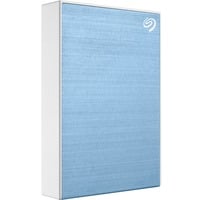 3660619041855 - SEAGATE externe HDD-Festplatte One Touch mit Kennwortschutz Festplatten inklusive Rescue Data Recovery Services Gr 5TB blau (hellblau) Externe Festplatten