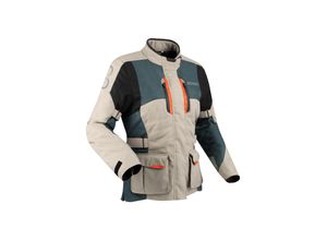 3660815182055 - Motorradjacke Siberia Beige-Grau-Orange Damen