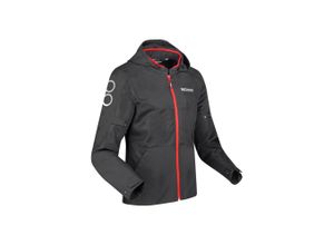 3660815187869 - Motorradjacke Profil Schwarz-Rot