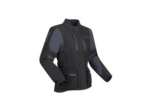 3660815193624 - Motorradjacke Siberia Schwarz-Grau Damen