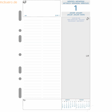 3660942004916 - Kalender-Einlage Exatime 21 142x21cm 1 Tag Seite 2023 3660942004916 - Kalender-Einlage Exatime 21 142x21cm 1 Tag Seite 2023