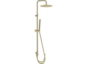 3661109024464 - Luisa ii Duschkopf gebürstetes Gold ohne Mischer - Essebagno
