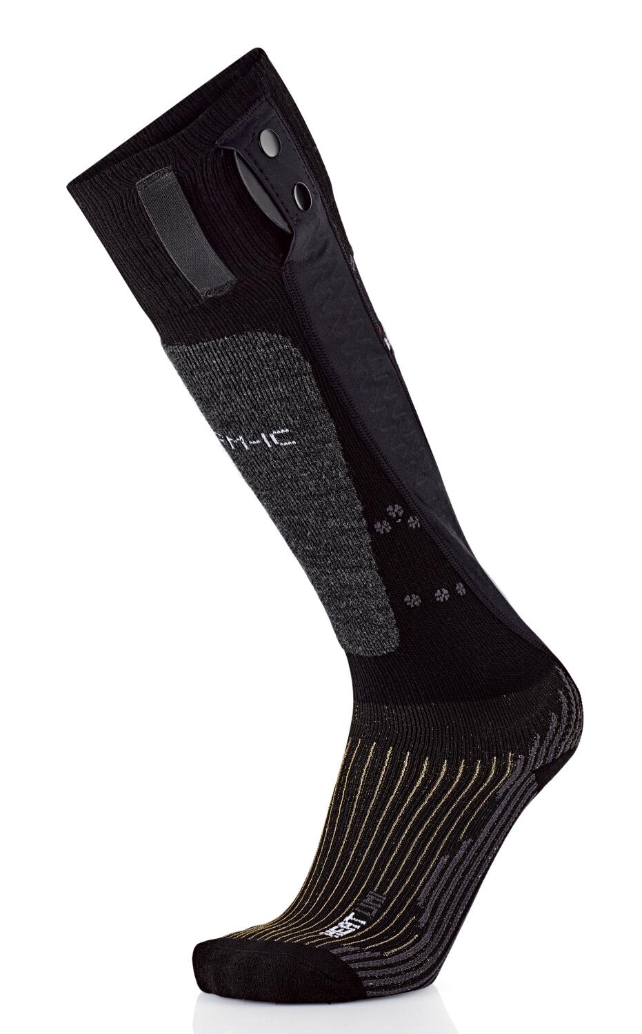 3661267140853 - PowerSocks Heat Uni V2 Heiz Socken ohne Akku (Größe 350 - 380 black snow pattern)