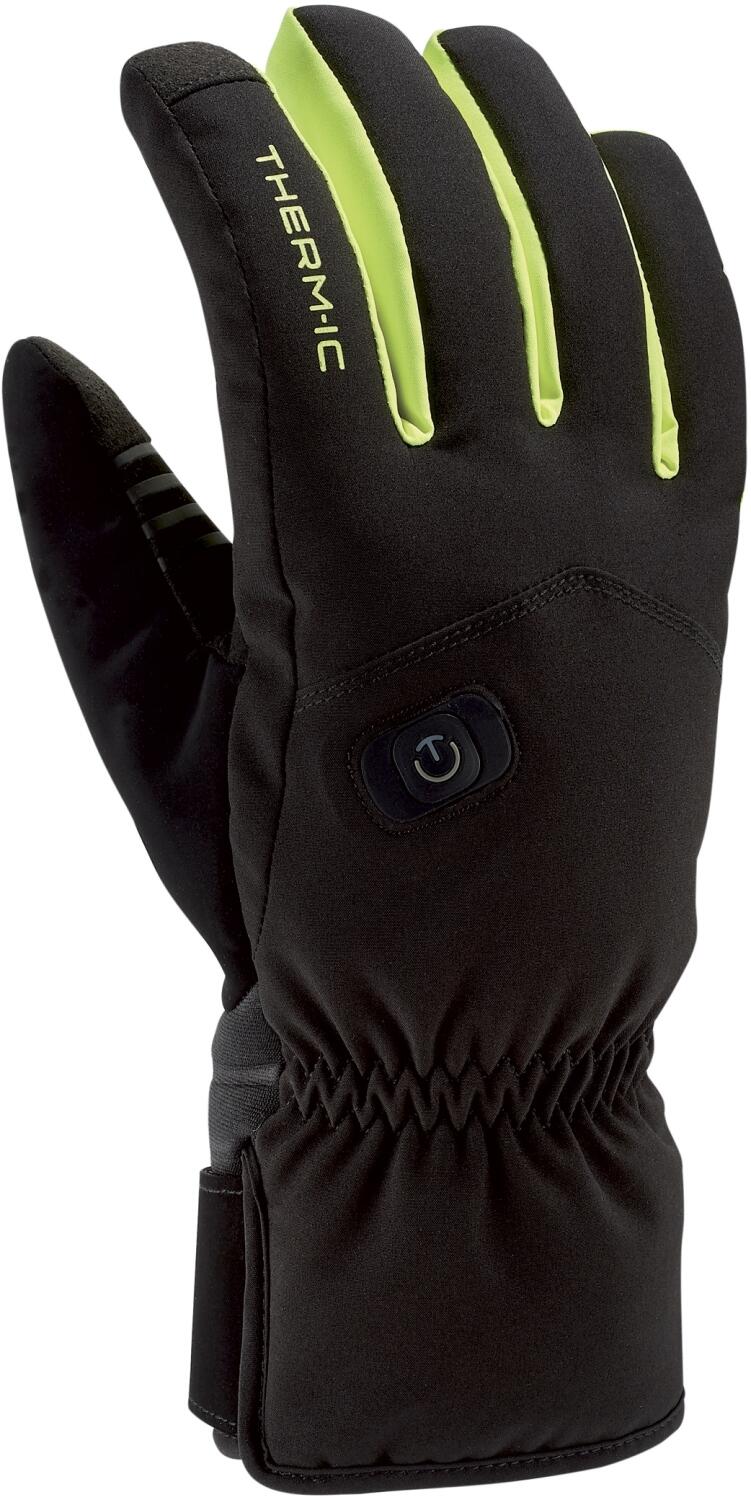 3661267322785 - Thermic PowerGloves Light Boost beheizbarer Handschuh (Größe 80 = black yellow)