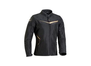3661615402183 - Slash Damen Motorrad Textiljacke - Schwarz Gold - XS - female 3661615402183 - Slash Damen Motorrad Textiljacke - Schwarz Gold - XS - female
