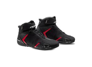 3661615408147 - Motorradschuhe Gambler WP Schwarz-Rot