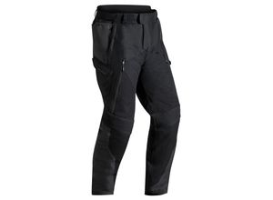 3661615484745 - Eddas C Damen Motorrad Textilhose - Schwarz Grau - 6XL - female