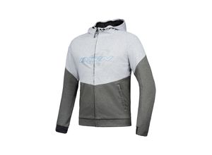 3661615572633 - Touchdown Motorrad Textiljacke - Grau Blau - 4XL - unisex