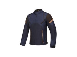 3661615633518 - Motorradjacke IXON Striker Retro Schwarz-Navy-Braun