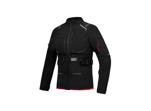 3661615636076 - Motorradjacke IXON M-Skeid Lady Schwarz-Hellrot Damen