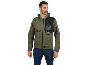 3661615669074 - Motorradjacke M-Quarter Khaki-Schwarz