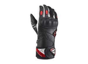 3661615686545 - Motorradhandschuhe Thund Schwarz-Rot-Weiß