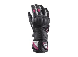 3661615687290 - Motorradhandschuhe Thund L Schwarz-Fuchsia Damen