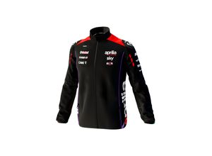 3661615720362 - Hoodie SWK Aprilia 24 Schwarz-Neonrot Kinder