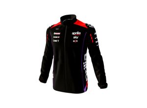 3661615721345 - Motorradjacke SF1 Aprilia 24 Schwarz-Neonrot