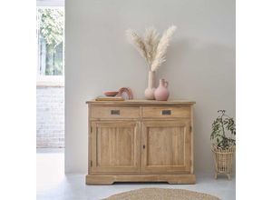 3662251001143 - Berah Getah - Sideboard aus Teakholz 2 Türen 2 Schubladen